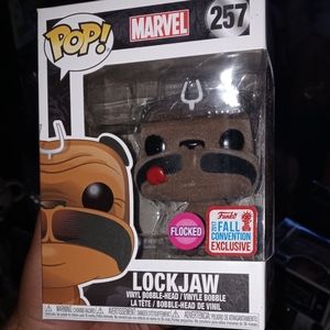 MARVEL LOCK JAW (FLOKED) POP